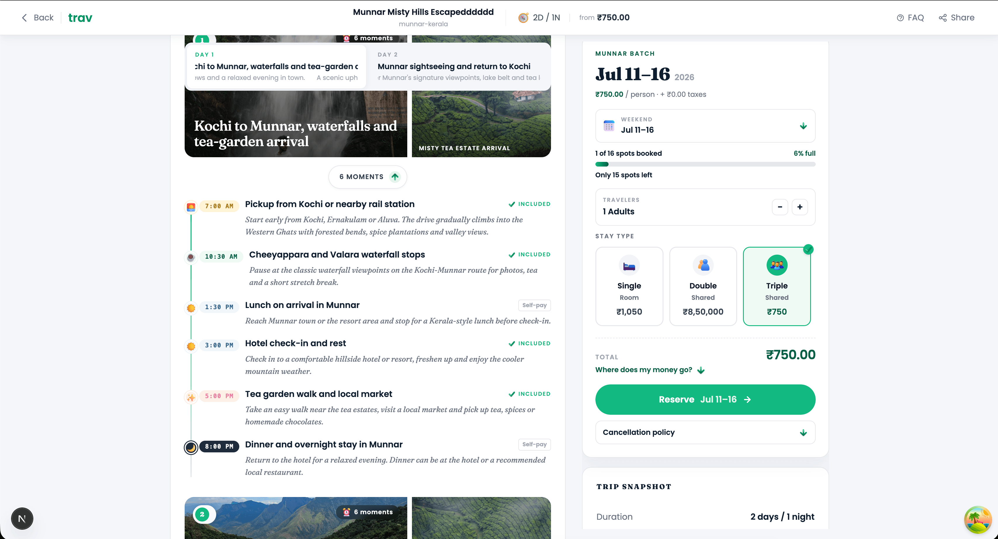Trav.guide screenshot 2